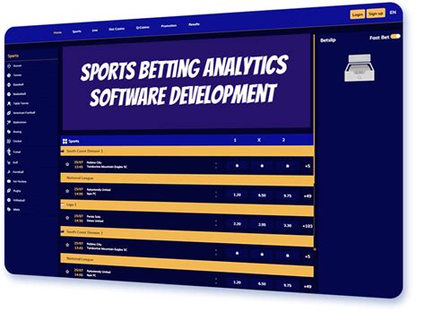 sports betting software|EV Analytics .